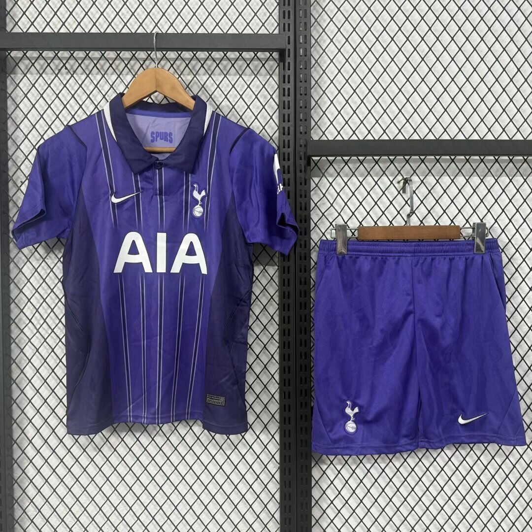 Kids-Tottenham 26/27 Third Purple Soccer Jersey